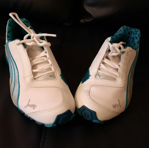 PUMA SNICKERS SHOES, 6,5 good condition $45 - Picture 1 of 6